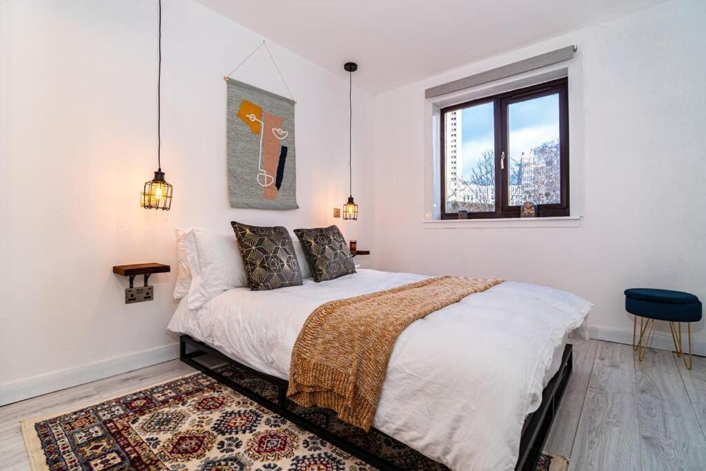 Stylish City Pad With Free Private Parking Glasgow Extérieur photo